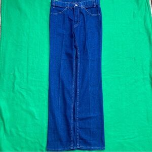 Levi's Blue Denim Jeans with Yellow Stitching